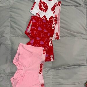PSD Red and Pink Heart Pajama Set